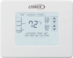 Lennox Comfortsense 7000 Touchscreen Thermostat
